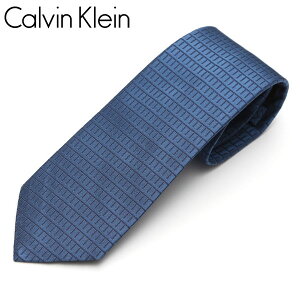 ネクタイ Calvin Klein カルバンクライン メンズ 小柄/ナロータイ サイズ剣幅7cm eck17s017 5266R-5 ブルー