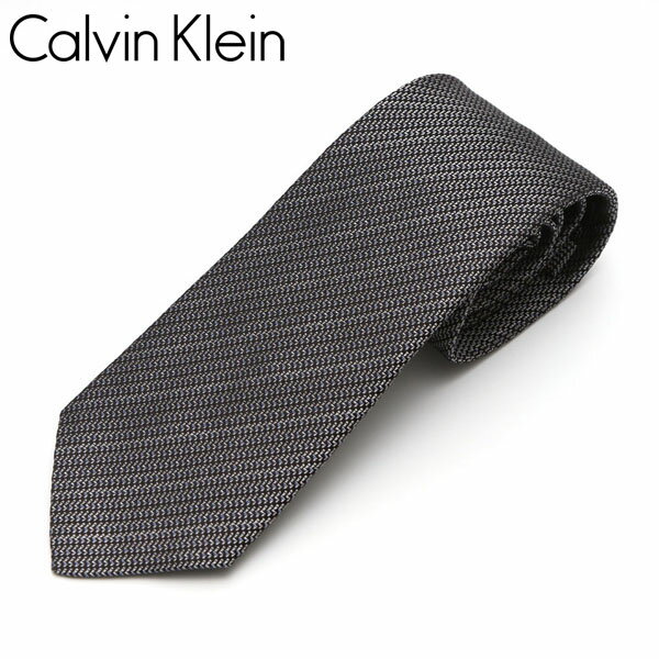 カルバン・クライン ネクタイ ネクタイ Calvin Klein カルバンクライン メンズ 小柄/ナロータイ サイズ剣幅7cm eck17s019 5267R-1 グレー