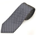 GIORGIO ARMANI ジョルジオ アルマーニ ネクタイ メンズ ブランドロゴ柄シルクネクタイ(サイズ剣幅8cm)ega24s003 3R915-1164...