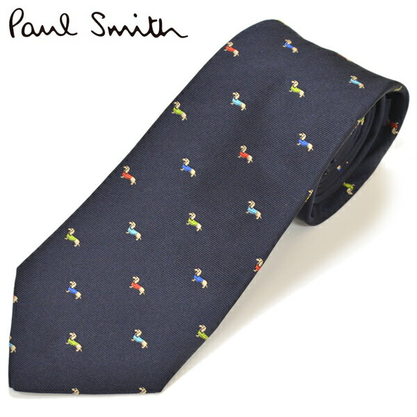 ネクタイ ポールスミス Paul Smith メンズ ドッグ柄 