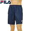 FILA フィラ メンズ 4WAYストレッチ無地トランクス/ハーフショーツ/パンツ サイズ*M*L*LL* nfl003 424208：ネイビー