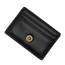 VERSACE ヴェルサーチ カードケース ロゴ レザー メデューサ DPN2467-1A13018-1B00V svs005 BLACK ブラック