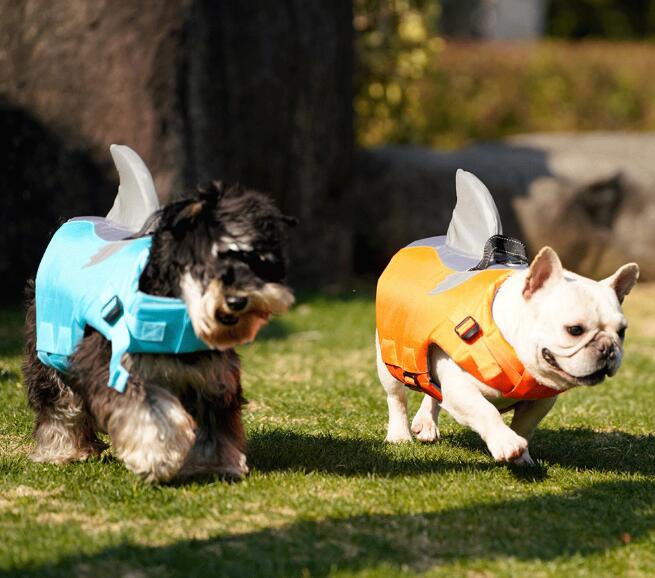 犬用ライフジャケット　ペット用　小型犬 中型犬対応　海遊び　川遊び　アウトドア　救命胴衣　FLOATIN..