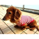 ダックス 服 ミニチュアダックスフンド 服 レッドT おしゃれ 専門店 ds 犬用 Tシャツ ドッグウエア 犬の服 犬服 犬 洋服