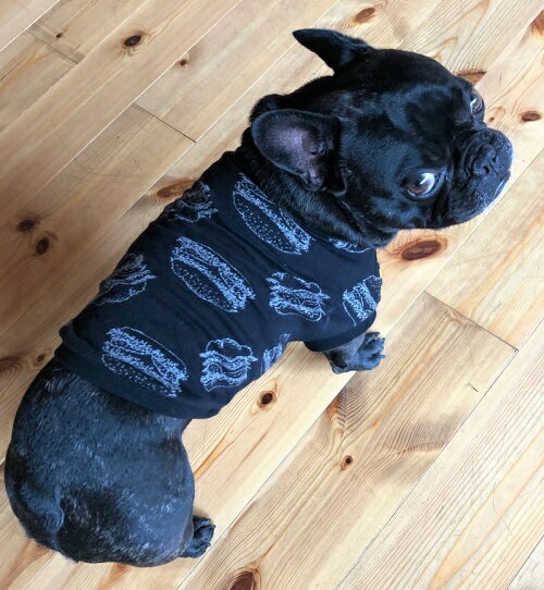 楽天市場 フレンチブルドッグ 服 パグ 服 ハンバーガーにマスタードもイイネ ジャガードカットソー 犬の服 首輪 犬のリードの通販hibi 楽天市場 フレンチブルドッグ 服 パグ 服 ハンバーガーにマスタードもイイネ ジャガードカットソー 犬の服 首輪 犬のリードの通販hibi
