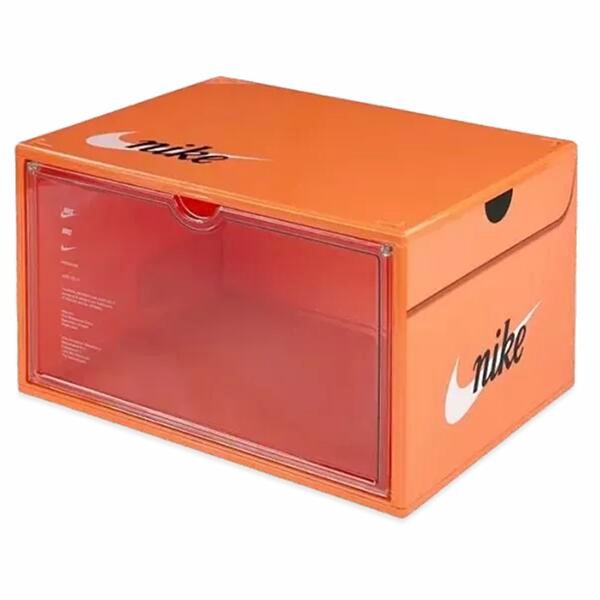 【Rare Item】NIKE Overseas Limited Edition Orange Shoe Box Nike Storage Box Orange Tag OG010-801A Novelty Extremely Rare Collector's Item Free Shipping