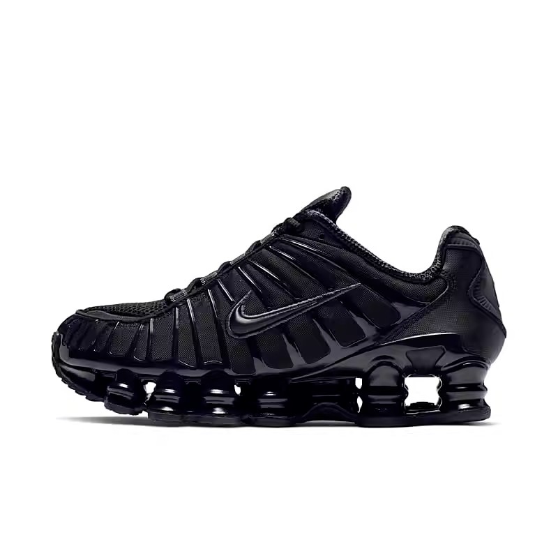 Rakuten - ナイキ ショックス TL NIKE W SHOX TL ブラック マックスオレンジ 黒 橙 厚底 スニーカー レディース 復刻 メカニカル クッション 衝撃吸収 スタイリッシュ ストリート カジュアル シューズ 靴 AR3566-002【国内正規品】