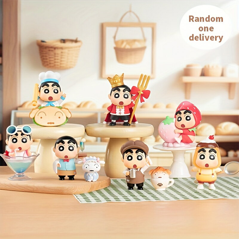 Rakuten - 正規品 TOPTOY クレヨンしんちゃん おいしい春日部 シリーズ フィギュア ブラインドボックス しんちゃん チョコビ グッズ 卓上 置物 可愛い 潮玩 誕生日のプレゼント 1個＆2個＆3個＆アソートボックス6個いり