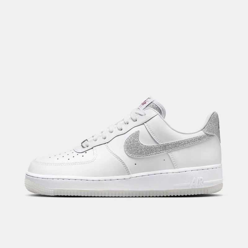 Rakuten - 【正規品保証】NIKE AIR FORCE 1 '07 AF1 ナイキ エアフォース1 ローカット スニーカー ホワイト グレー 満天星 リフレクティブ キラキラ メンズ レディース HQ3461-191 国内正規品
