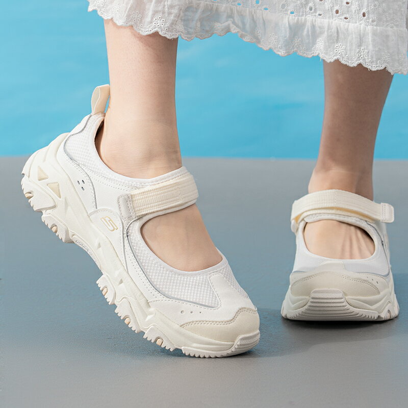 Rakuten - 【送料無料】 スケッチャーズ SKECHERS スニーカー レディース 180211 厚底 玛丽珍 サンダル メッシュ 通気性 夏 新作 軽量 蒸れない ウォーキング シューズ 靴 カジュアル おしゃれ かわいい 黒 ブラック ホワイト 2026 夏物 ギフト プレゼント