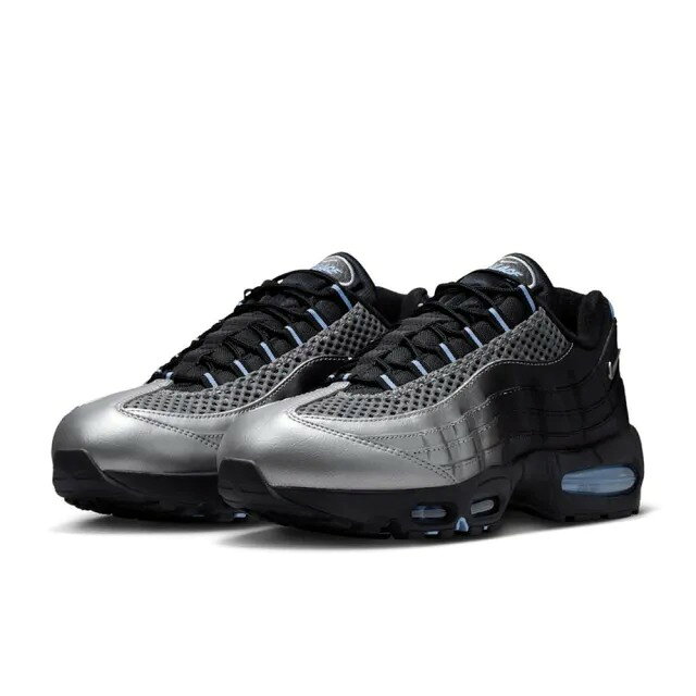 Palace Skateboards × Nike Air Max 95 Big Bubble メタリックシルバー アルミニウム スニーカー 22.5cm〜33cm コラボ レアモデル メンズ レディース IQ7708-095