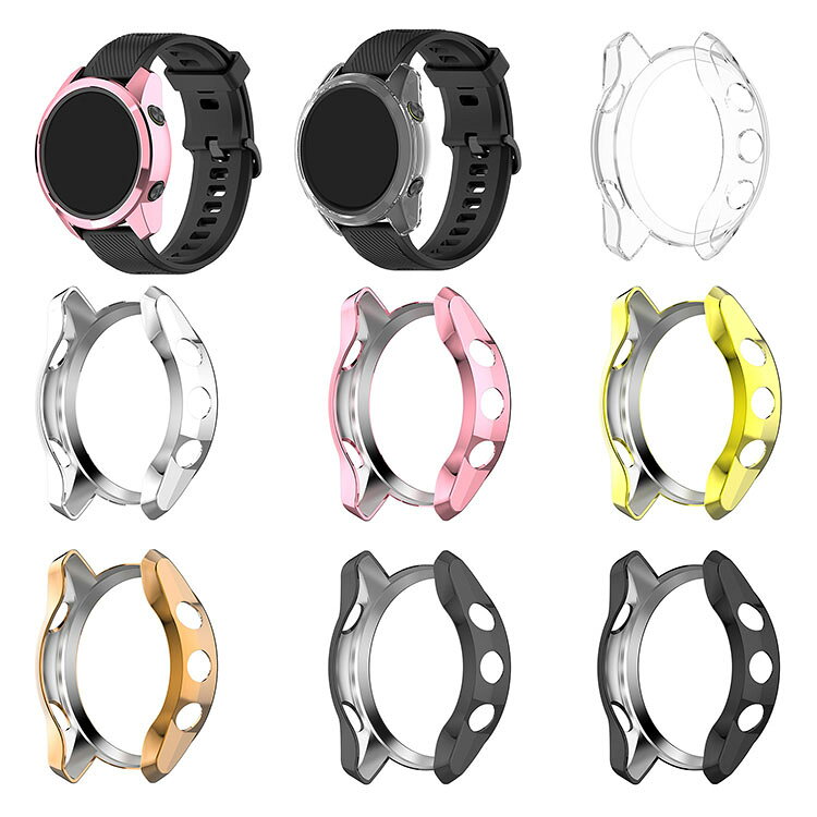 GARMINガーミンForeAthlete745メッキケース/カバー保護ケースカバーソフトTPUメッキプロテクターカバー耐衝撃ソフトカバー