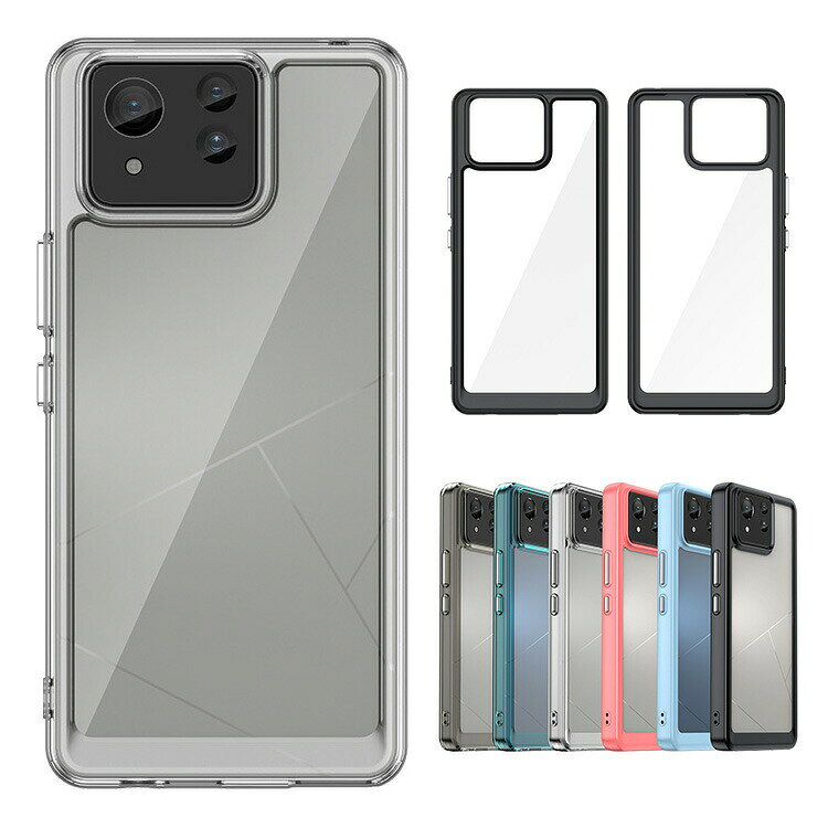 樂天商城 - Zenfone11Ultraクリアケース透明カバー耐衝撃ケース/カバーTPU+プラスチックストラップ穴ASUSエイスースゼンフォン11ウルトラおすすめおしゃれスマートフォン/スマフォ/スマホケース/カバー