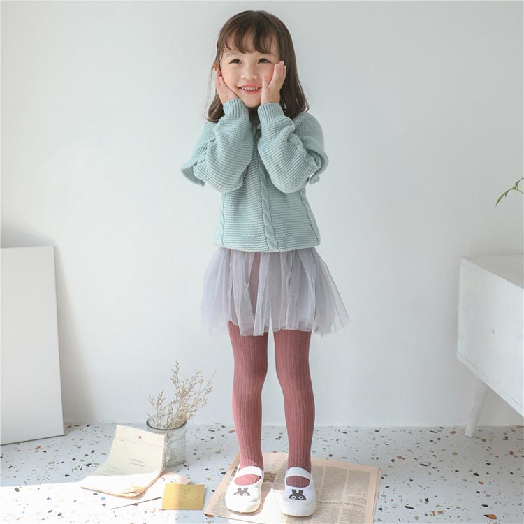 2枚入 タイツ キッズ ベビー 綿混 タイツ キッズタイツ ベビータイツ 女の子 白 可...