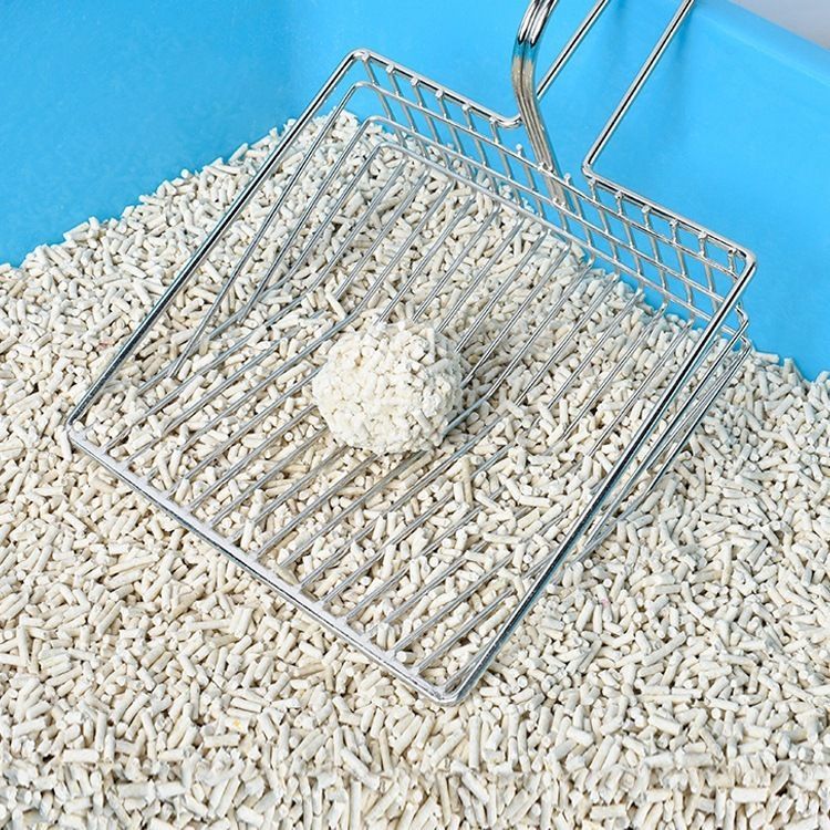 トイレスコップ トイレスコップ 猫砂用 トイレ掃除 ネコ 金属製 大きい 大きめ 多...