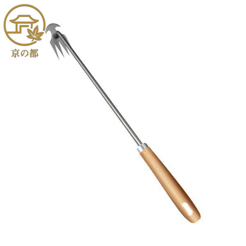 ステンレス製除草ツール 盆栽、芝生、裏庭用 50cm プレゼント ギフト