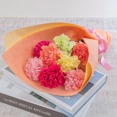 母の日 花束 ミックス カーネーションの花束「感謝の気持ち」 日比谷花壇
