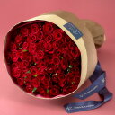 誕生日 花 60本の赤バラの花束「アニバーサリーローズ」 日比谷花壇 記念日 結婚祝い 結婚記念日 お見舞い 出産祝い 送別