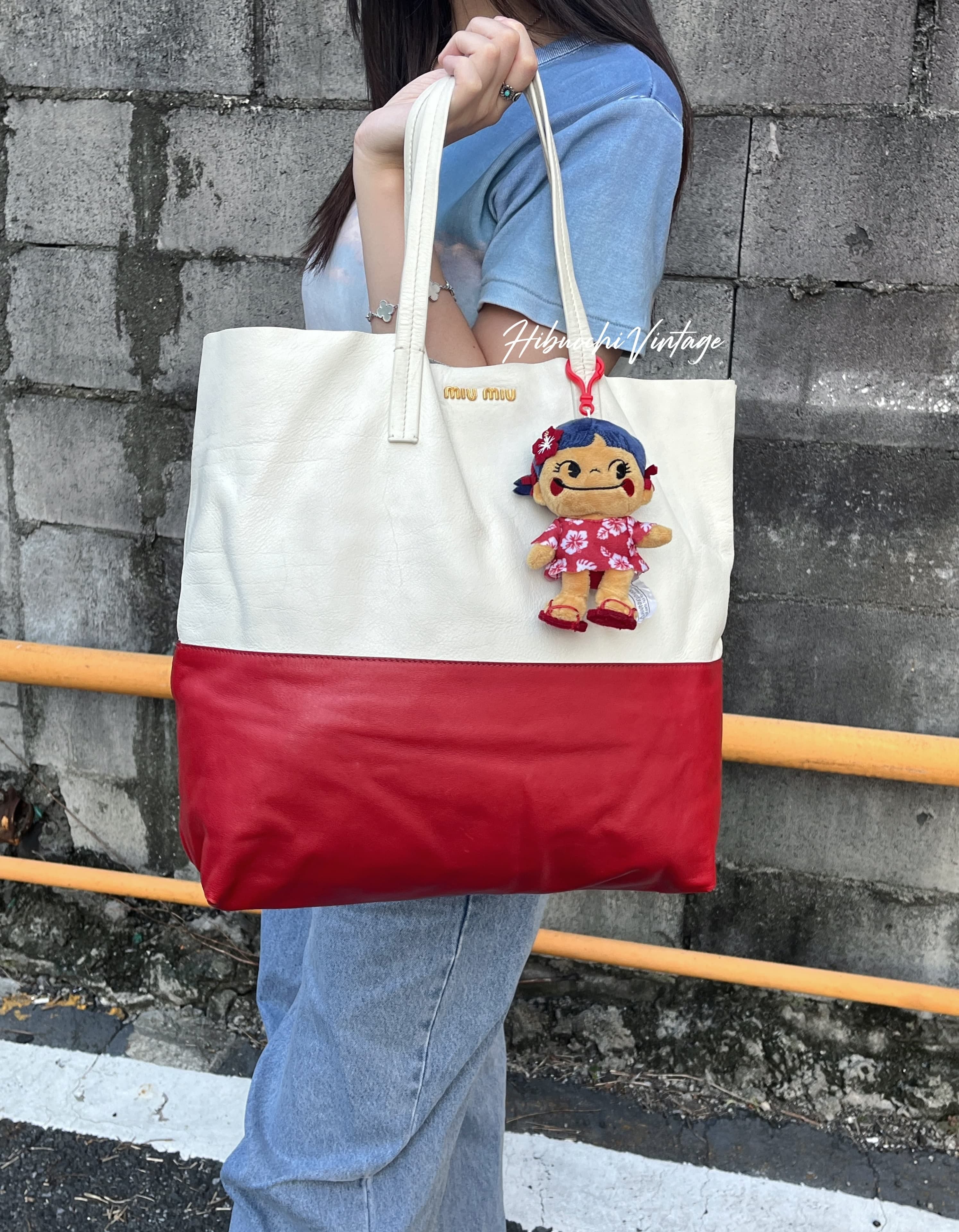 ミュウミュウ キャンバス レザー トートバッグ 楽天市場】ミュウミュウ トートバッグの通販