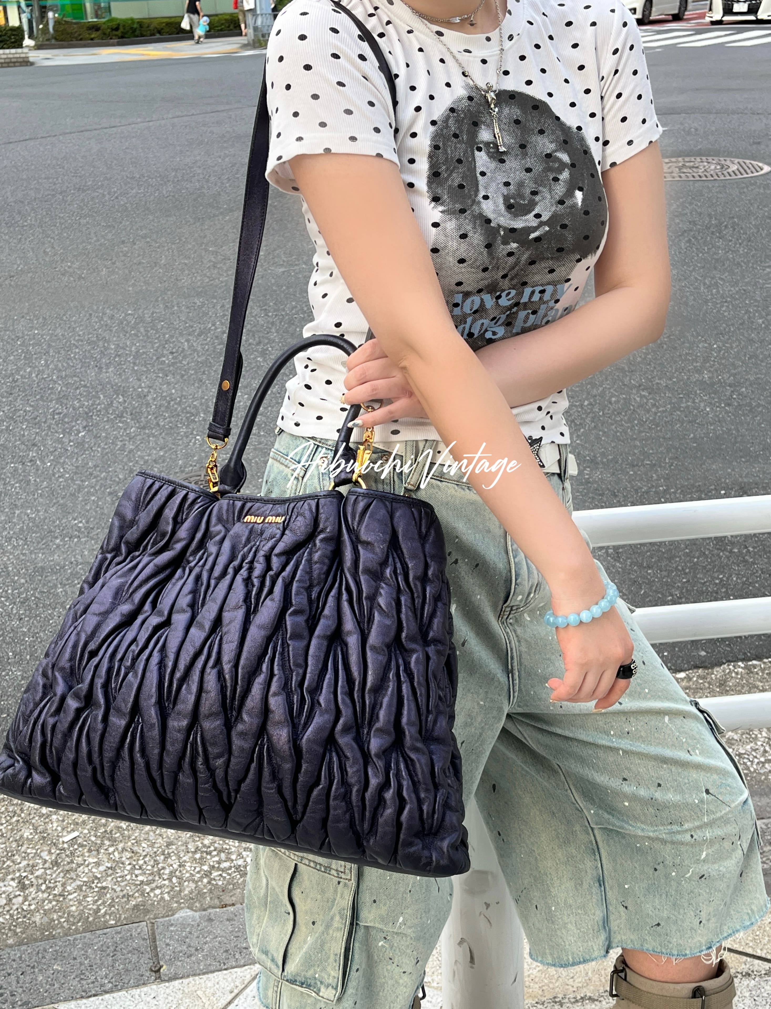 【中古】miumiu ミュウミュウ ハンド