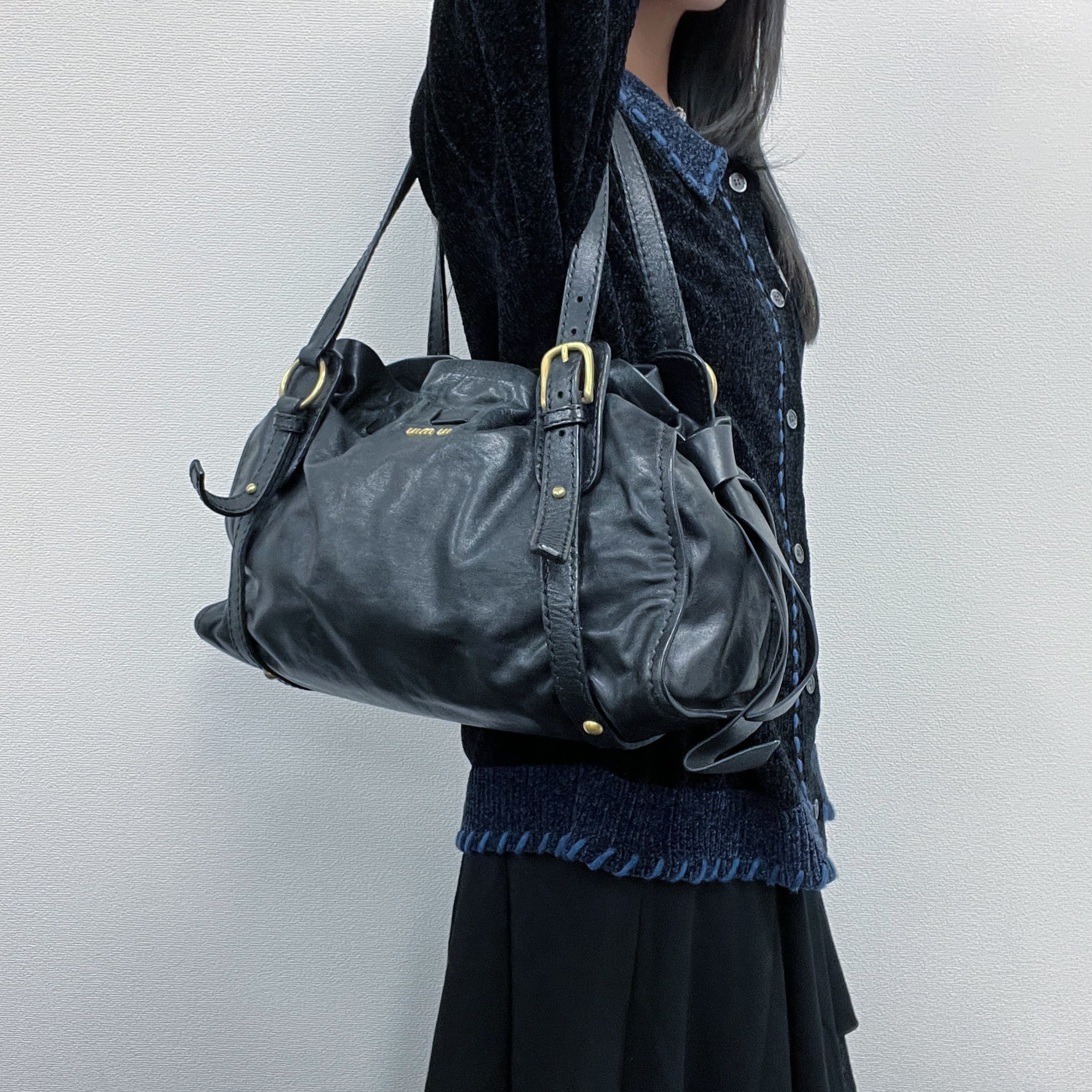 【中古】miumiu ミュウミュウ ハンド