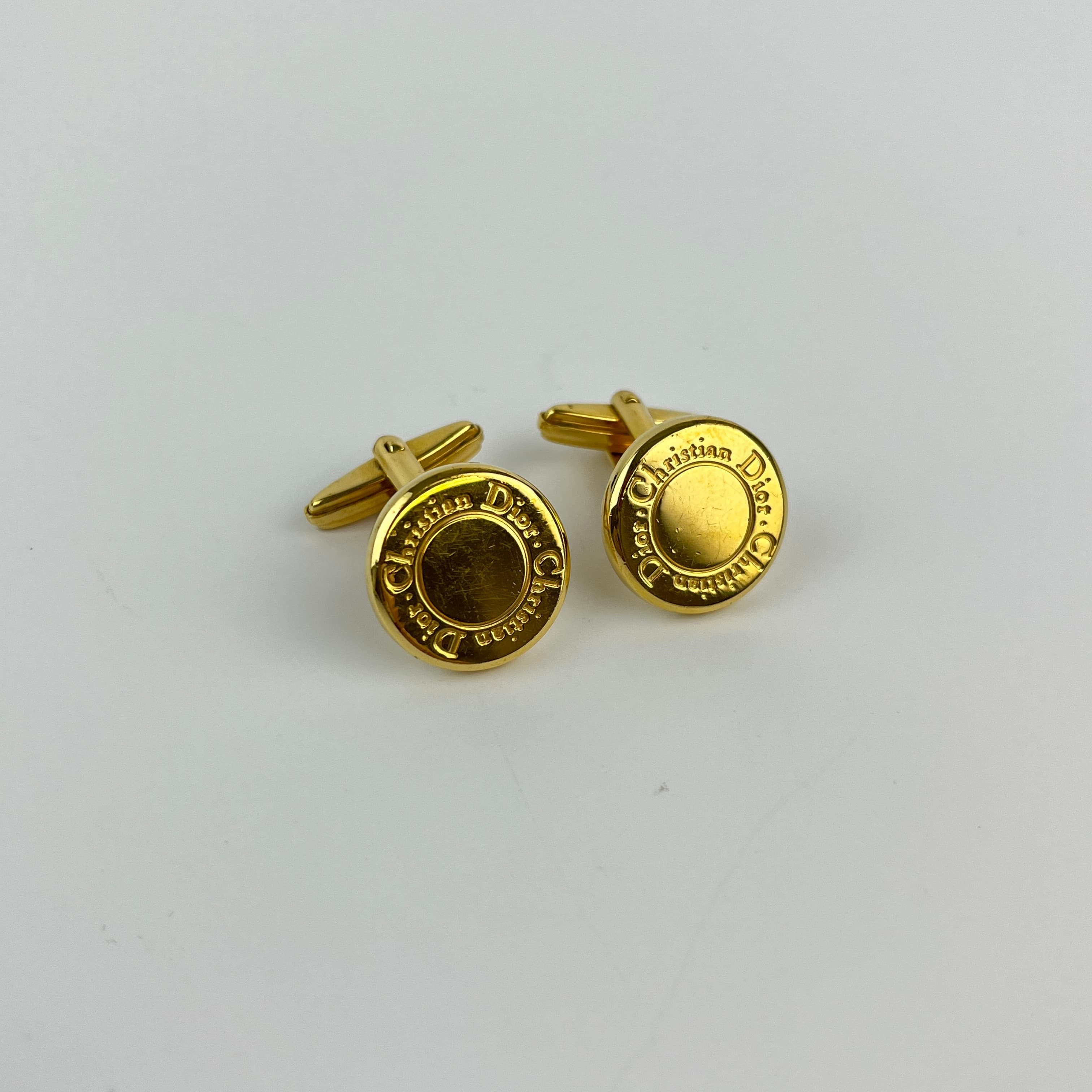 【中古】Christian Dior クリスチャンディオール アクセサリー カフス ゴールド ヴィンテージ レディース【中古美品】HIBUOCHI VINTAGE