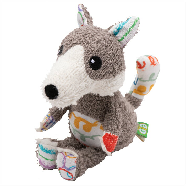 【限定絵本付き】【オーガニックコットンのぬいぐるみGiGi(ジジ)】【イブ ギフトセット】【ぬいぐるみ ドゥードゥータオル リストラトル】 ベビー 赤ちゃん キッズ 男の子 女の子 ギフト プレゼント 出産 お祝い クリスマス 誕生日 かわいい 犬 イヌ いぬ 動物 0歳 1歳