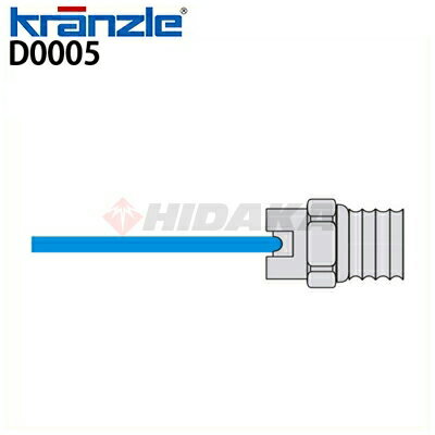 クランツレ 業務用高圧洗浄機用 高圧ノズルチップ ポイントジェットノズル (噴射角0度) 050ノズル D000..