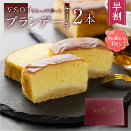 母の日 スイーツ ギフト ブランデーケーキ 2本 ケーキ 洋菓子 お土産 贈り物 飛騨 田の下 ブランデー しっとり 誕生日 お祝い 手土産 ご褒美 お返し 送料無料 冷蔵 プレゼント 洋酒 アルコール お酒 パウンドケーキ