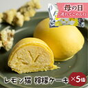 母の日 ギフト レモンケーキ 5個 レモン猫 檸檬ケーキ 焼き菓子 スイーツ プレゼント 手土産 菓子折り お菓子 個包装 大久保製菓舗 ネコリパブリック バレ...
