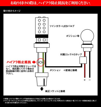 【1/24-28 最大44倍ポイントアップ！】あす楽 フロント ウインカーランプ ハリアー AVU65/ZSU6#系（H25/12〜） ホワイト アンバー T20/T20ピンチ部違い シングルバルブ ツインカラー SMD LED ウェッジ球 左右セット