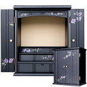 モダン仏壇・いろどり鉄仙 16号【仏壇】【モダン仏壇】鉄仙花が上品で美しく価格以上の高級さを感じさせてくれるお仏壇。ミニ仏壇で人気のシリーズを16号で新たに登場...