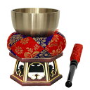 ひだまりオリジナル 本願寺派リンセット サイズ2.8寸(リン口径8.4cm)