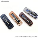オープン記念4月1日から店内全品ポイント15倍!!フェイクレザーアニマルデザインヘア・パッチンどめ 大人 かわいい メタル 動物 黒 茶 ヘアアレンジ 秋冬 前...