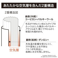 【新商品】ひだまり暖暖(だんだん)ウォーマー秋冬用/防寒汗冷えしにくい/日本製Y-210