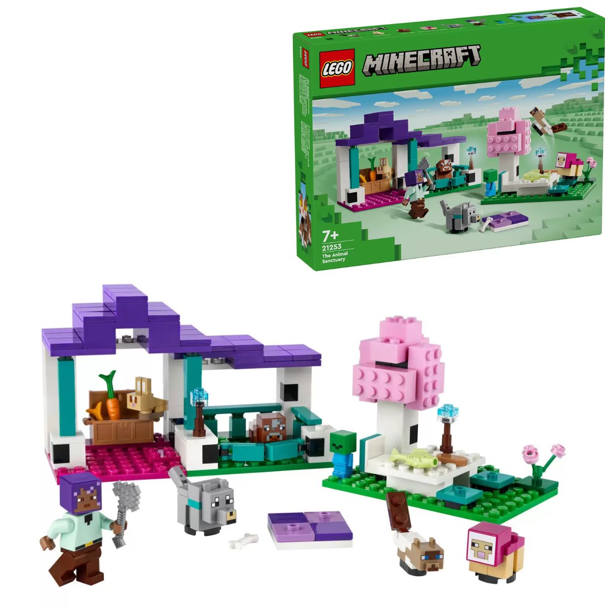 レゴ LEGO マインクラフト 動物たちの隠れ家 21253