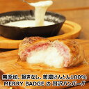 MERRY BADGE 美濃けんとん100% モッツァレラチーズハンバーグ 150g × 5個 オニオンソース付