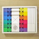 積み木 カラー 12色 郡上八幡のグラデーション積み木mini 40ピース 木のおもちゃ 野首木工所 nokubi 出産祝い 入園祝い 知育 木育 ギフト クリ...