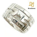 BVLGARI ブルガリ リング パレンテシ K18 WG 9号 【中古】