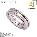 BVLGARI ブルガリ ビーゼロワン B-ZERO1 12号 リング K18 WG ホワイトゴールド 750 指輪 Ring 【中古】