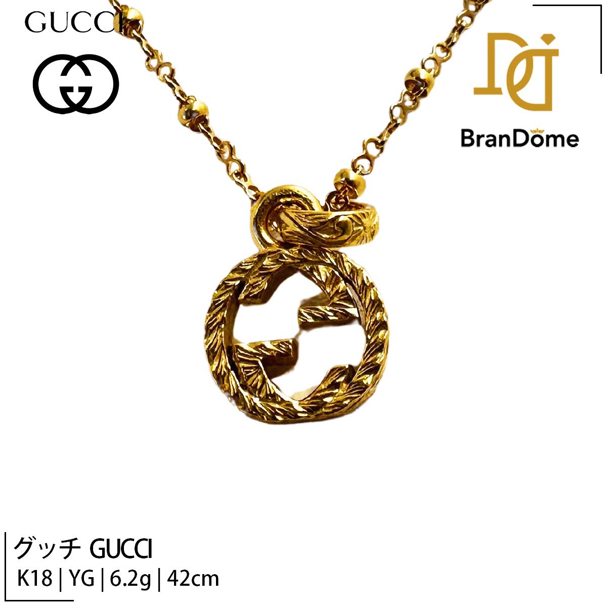 楽天市場】gucci インターロッキング ネックレス（素材