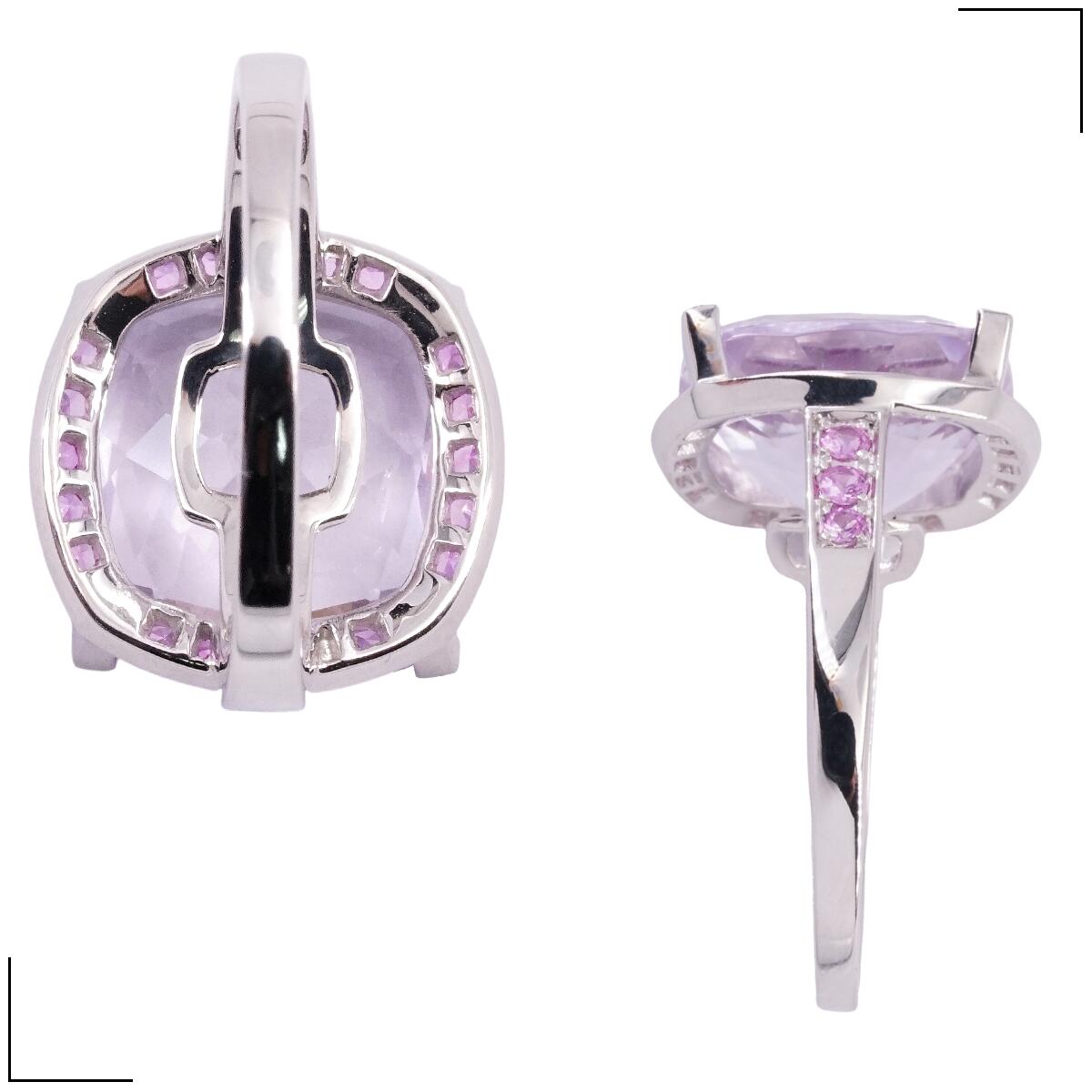 【中古】 モーブッサン Mauboussin リング クォーツ ダイヤモンド K18 WG ホワイトゴールド #54 約14号 指輪 750 レディース ジュエリー ring