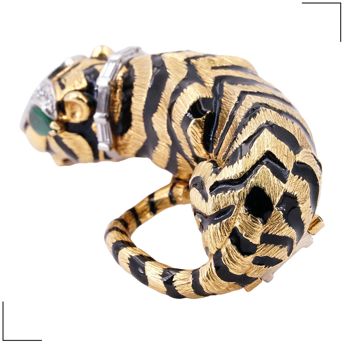 ����š� �ǥӥåɡ������� DAVID WEBB �֥����� �ץ������ ������� ��������� ���ʥ�� K18 YG ��������������� 750 ��ǥ����� ���奨�꡼ brooch