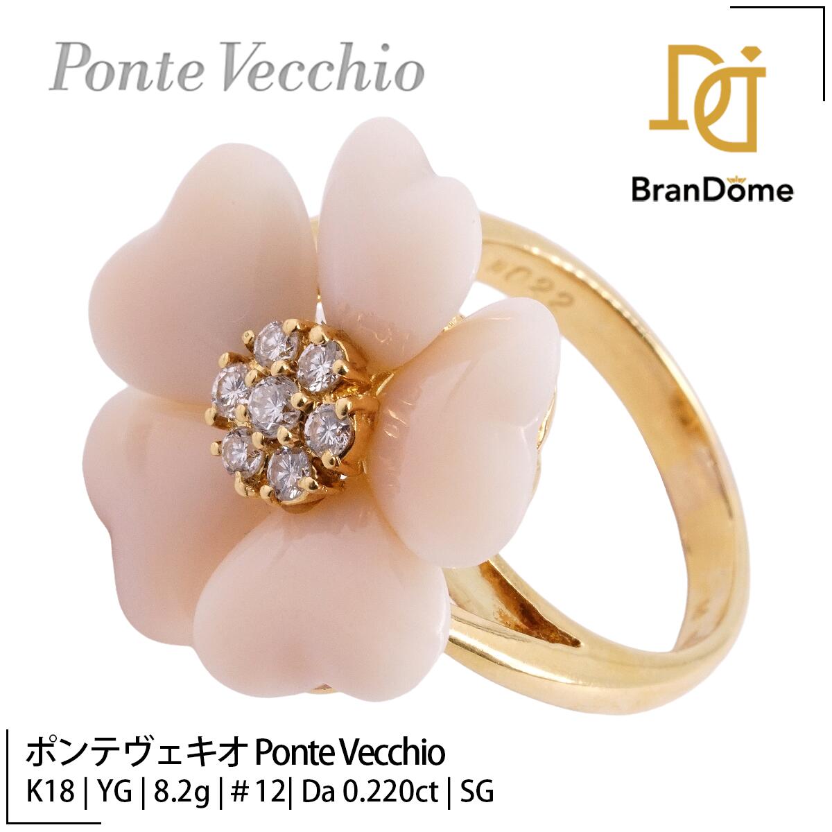 ポンテヴェキオ　フラワーリング 楽天市場】ポンテヴェキオ リング フラワーの通販