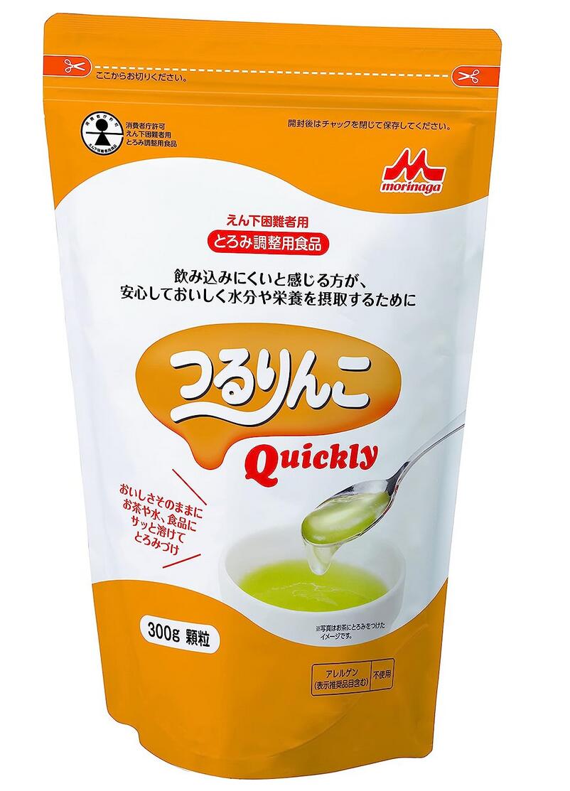 森永乳業 つるりんこ クイックリー 300g 5個セット【送料無料】介護食 1