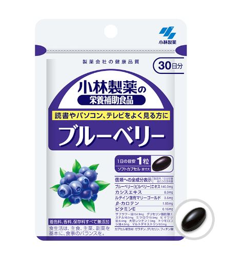 小林製薬 ブルーベリー 60粒 15個セット【送料無料】