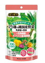 　　　　　　　　　金の青汁 25種の純国産野菜 乳酸菌×酵素＋食物繊維・ビフィズス菌・酪酸菌 金の青汁 25種の純国産野菜 乳酸菌×酵素＋食物繊維・ビフィズス菌・酪酸菌の特長 ◆腸まで届く乳酸菌を3粒あたり200億個配合 ◆酵素としての働き（活性）を保持した青パパイヤ由来酵素を配合しました。 ◆すっきり感を求める方におすすめの食物繊維・ビフィズス菌・酪酸菌を配合しました。 ◆使用している25種類の野菜は、徹底した品質管理のもと、すべて日本国内で作っています。 ◆主原料の大麦若葉は、契約農家の手で農薬を一切使わずに栽培された、栽培も製造も日本の純国産です。 ◆においや味がしにくく、野菜が苦手な方でも飲みやすいハードカプセルタイプです。 金の青汁 25種の純国産野菜 乳酸菌×酵素＋食物繊維・ビフィズス菌・酪酸菌の原材料名 大麦若葉粉末（国内製造）、澱粉分解物、難消化性デキストリン（水溶性食物繊維）、澱粉、スピルリナ粉末、酪酸菌末（乳成分・大豆を含む）、ビフィズス菌末、殺菌乳酸菌末、デキストリン、パパイヤ抽出物、白桃花抽出物（ももを含む）、ニガウリ粉末、桑葉粉末、野菜粉末（オクラ、キャベツ、ケール、ニンジン、カボチャ、ゴボウ、サツマイモ、サトイモ、シイタケ、ブロッコリー、アシタバ、アスパラガス、エダマメ、コマツナ、セロリ、ダイコン、ダイコン葉、タマネギ、パセリ、ホウレンソウ、レモン、レンコン）、ケール粉末、ボタンボウフウ（長命草）粉末、モロヘイヤ粉末、HPMC、ステアリン酸Ca、二酸化ケイ素 アレルギー物質・・・乳成分、大豆、もも 金の青汁 25種の純国産野菜 乳酸菌×酵素＋食物繊維・ビフィズス菌・酪酸菌のお召し上がり方 1日3粒を目安に、水などと一緒に噛まずにお召し上がりください。 食生活は、主食、副菜を基本に食事のバランスを。 取り扱い上の注意 ・薬を服用中の方、あるいは通院中の方、妊娠・授乳中の方は医師にご相談の上お召し上がりください。 ・食物アレルギーのある方は原材料をご確認の上、お召し上がりください。体質・体調により、まれにからだに合わない場合があります。その場合にはご使用を中止してください。 ・開封後は、お早めにお召し上がりください。また、品質保持のため、チャックをしっかり閉めた状態で保存してください。 ・本品は天産物を使用しておりますので、収穫時期などにより色・風味のばらつきがございますが、品質に問題はありません。 ・乳幼児の手の届かないところに保存してください。 ・食生活は、主食、主菜、副菜を基本に、食事のバランスを。 商品名 金の青汁 25種の純国産野菜 乳酸菌×酵素＋食物繊維・ビフィズス菌・酪酸菌 内容量 22.2g（370mg×60粒） 保存方法 直射日光及び高温・多湿を避けて保存してください。 使用期限 パッケージに記載 広告文責 有限会社　横川ヤマト TEL 082-295-1732 メーカー 日本薬健 お客様相談窓口 0800-888-0070（9：30～17：00）土日祝除く 製造・区分 日本・日本薬健 JAN：コード 4573142071741 購入時の注意事項 ・予告無くパッケージが変更になる場合がありますので予めご了承下さい。 ・製造・取扱い中止の場合にはキャンセル処理をさせて頂く場合がございます。 ・お客様のご都合によるご注文内容の変更・キャンセル・返品・交換はお受けできません。 ・開封後の返品・交換は一切お受けできません。血圧が高めの方歯槽膿漏が気になる鼻の疾患でお悩みの方耳の疾患でお悩みの方アレルギー体質の方腎疾患が気になるどうき・息切れ便秘でお困りの方痔のお薬喉の渇きが気になる乳腺炎でお悩みの方眼精疲労炎症性・化膿性疾患せき・たんストレスが気になる滋養強壮しびれが気になるむくみが気になる胃腸が気になる神経痛・リウマチ不眠でお悩みの方排尿困難更年期が気になるだるさ・やる気肝疾患が気になる生活習慣病健康美容が気になる肝臓疾患でお悩みの方アレルギー性鼻炎気になる脂肪生理不順の方皮膚炎が気になる介護系商品デリケートゾーン生活習慣病でお悩みの方気になる健康茶気になる植物多糖類おすすめの乳酸菌アサイ有機ゲルマニウムオーサワジャパン正官庄高麗人参デンタルケア赤ちゃんの夜泣きうっかりが気になる気になる乳酸菌