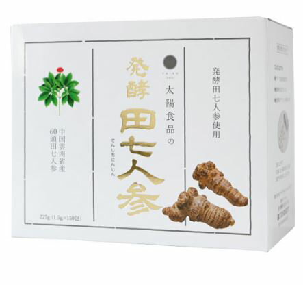 太陽食品 発酵田七人参 225g(1.5g×150包) 3個セット【送料無料】小粒タイプ