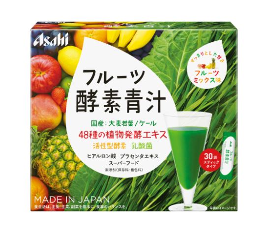 アサヒ フルーツ酵素 青汁 30袋 12個セット【送料無料】アサヒグループ