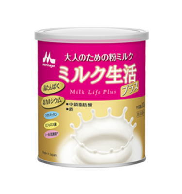 森永乳業 大人のための粉ミルク ミルク生活 プラス 300g 6缶セット【送料無料】